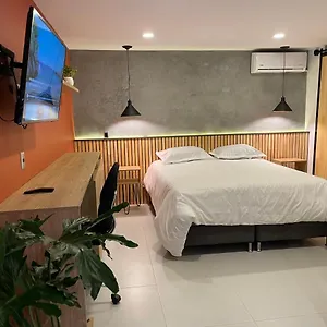 Agradable Y Moderno Aparta Estudio Con Aire Acondicionado Medellín